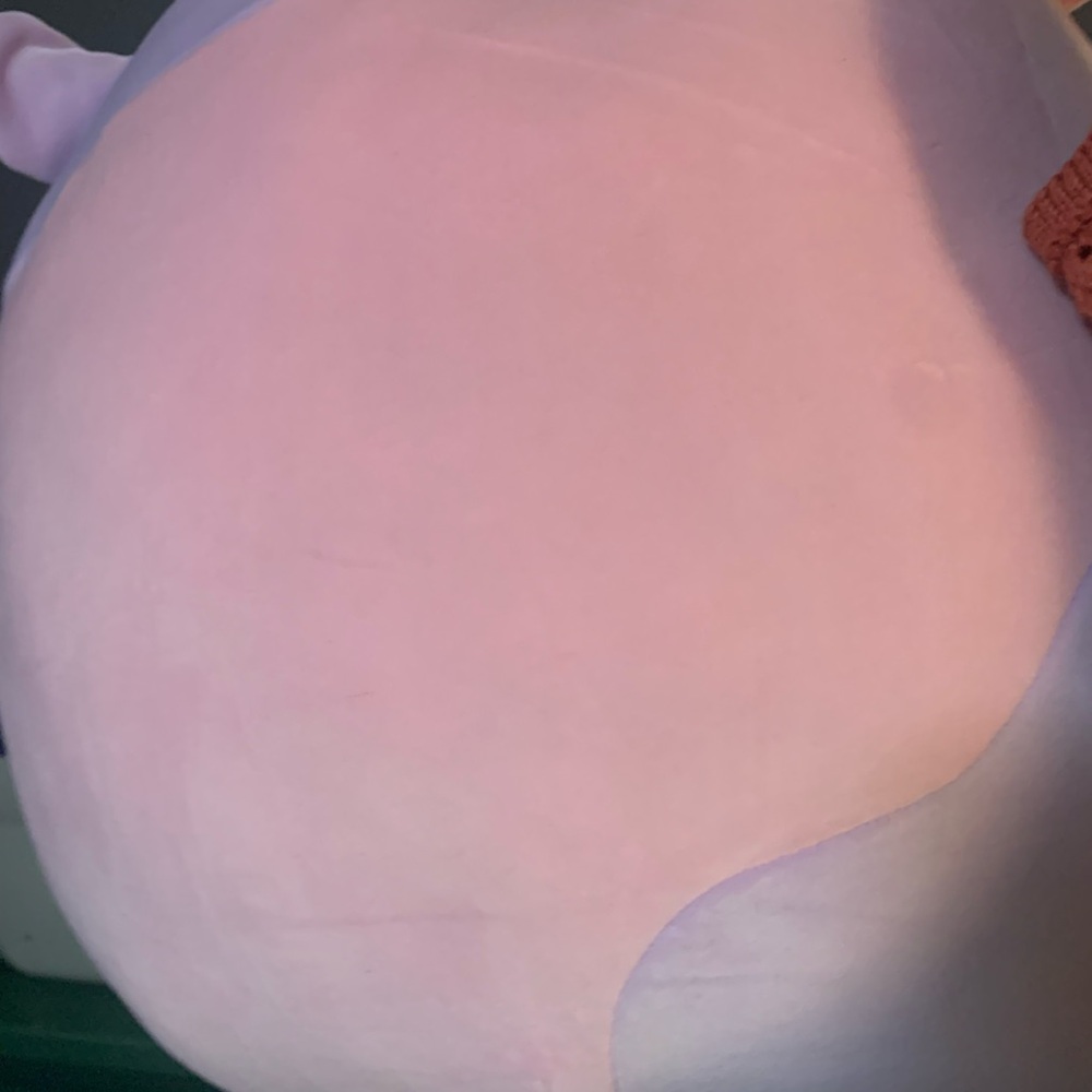 Squishmallows Pink and Purple Cow Plush - Picture 8 of 9
